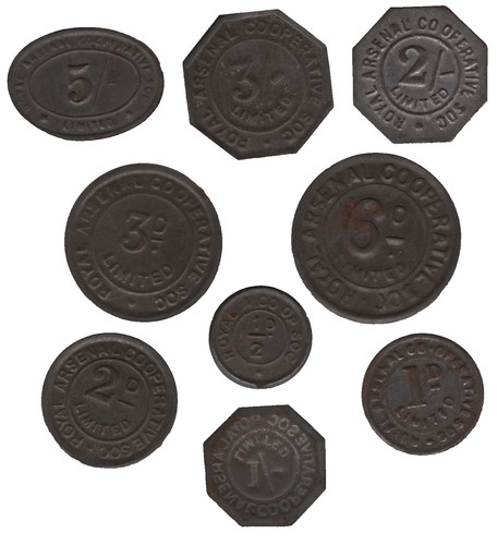Royal arsenal tokens - arsenal,