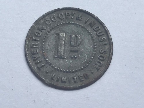 Token coin vintage tiverton - token,