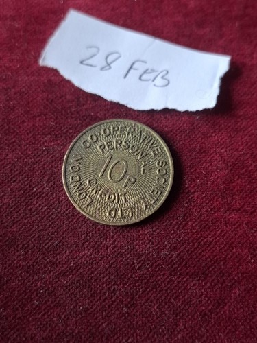 London cooperative soc ltd 10p - london,