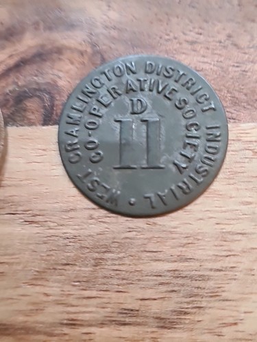 West cramlington token - west, op