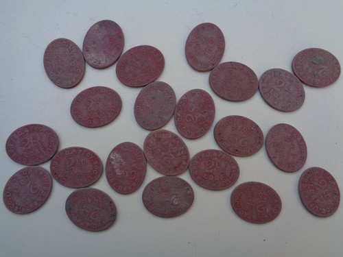 Vintage trade tokens chard - 22,