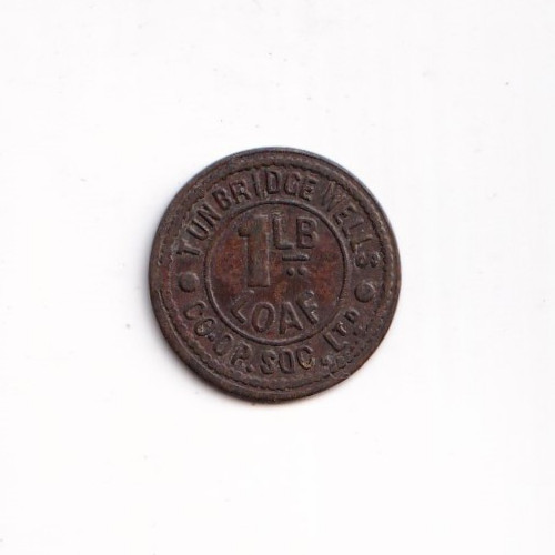 Loaf bread token - loaf,