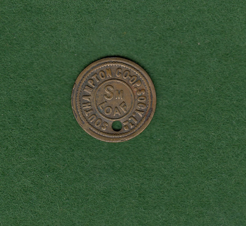 Tokens southampton socy - southampton, co-op