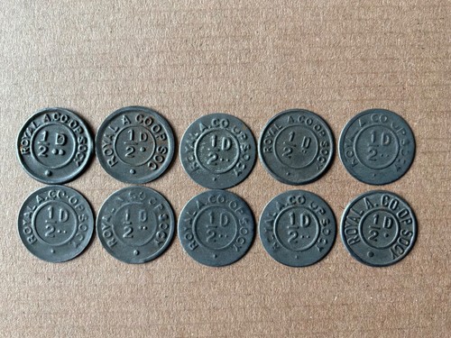 Tokens 1 2d - 1/2d,