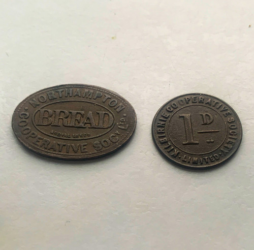Vintage tokens - vintage,